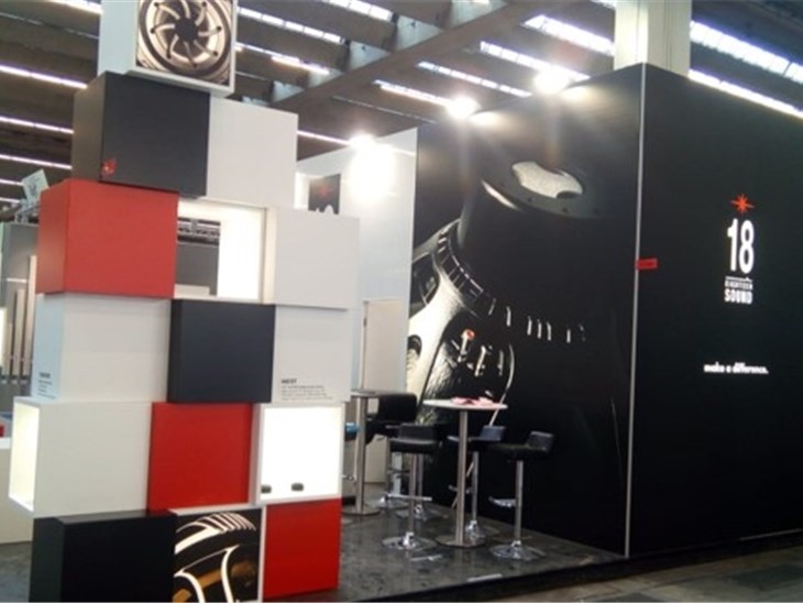 Allestimento stand 18Sound PLS Messe Frankfurt mar_19 (1.2)