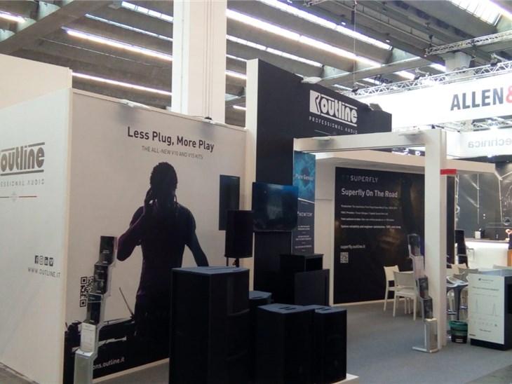 GruppoVedi allestimento stand fiere negozi uffici arredamento Outline PLS Messe Frankfurt apr_19 (1)