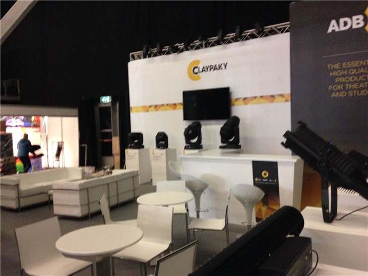 GruppoVedi allestimento stand fiere ClayPaky Ise Amsterdam (5)