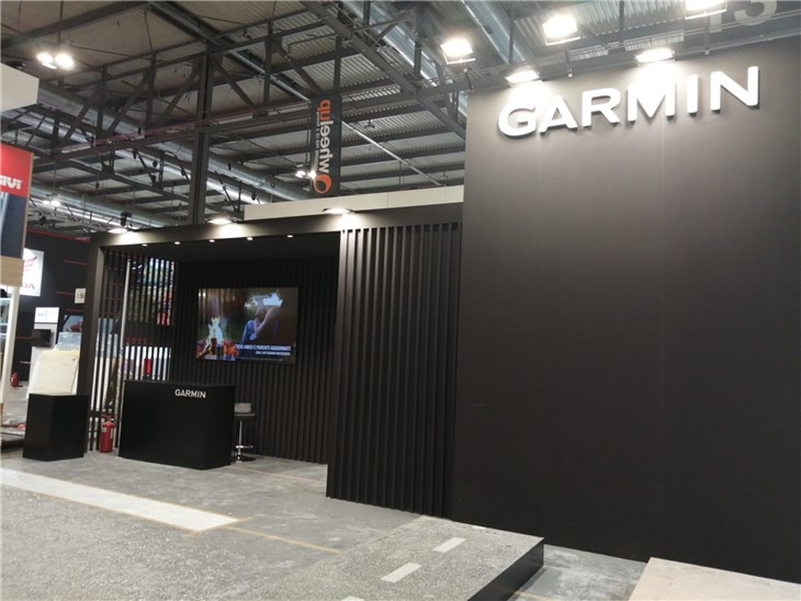 Realizzazioni stand fieristici | EICMA MOTO RHO GARMIN